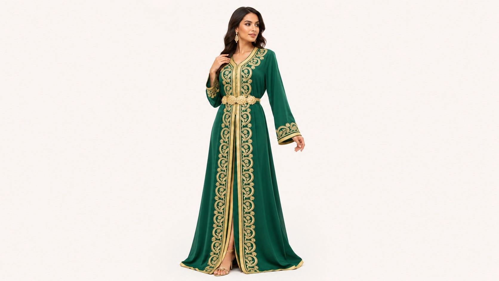Caftan Vert Royal